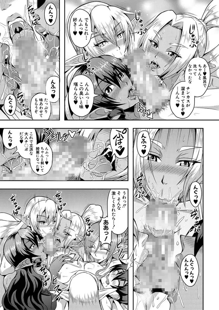 エルフハーレム物語特装版 エロ漫画 サンプル画像 #5