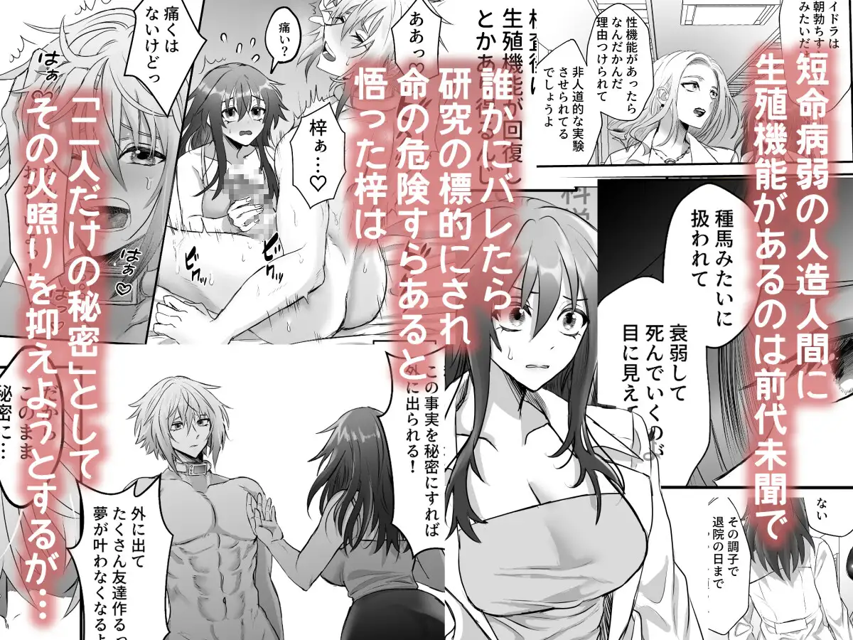 懐胎神書-人造人間の家族計画 エロ漫画 サンプル画像 #3