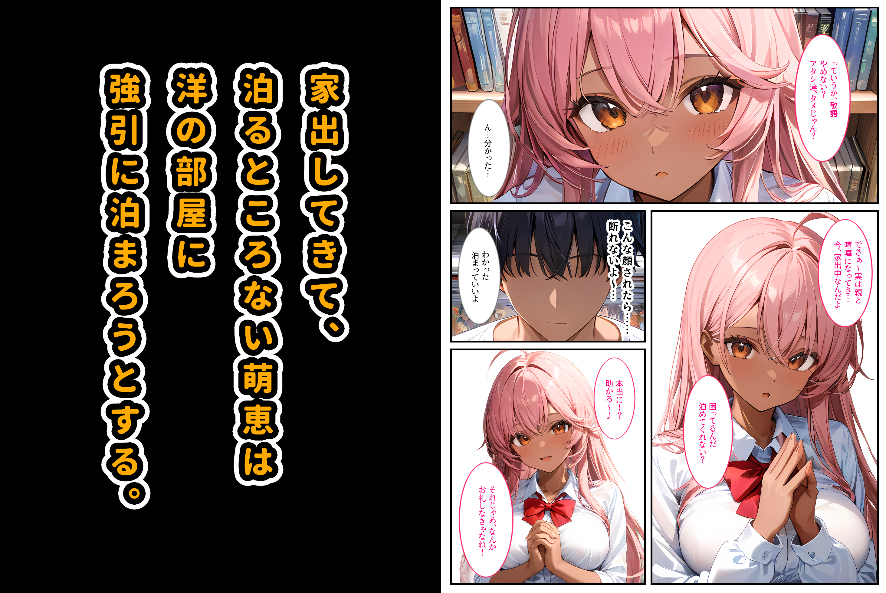 このギャルはオタクのちんぽに恋をする！ エロ漫画 サンプル画像 #3