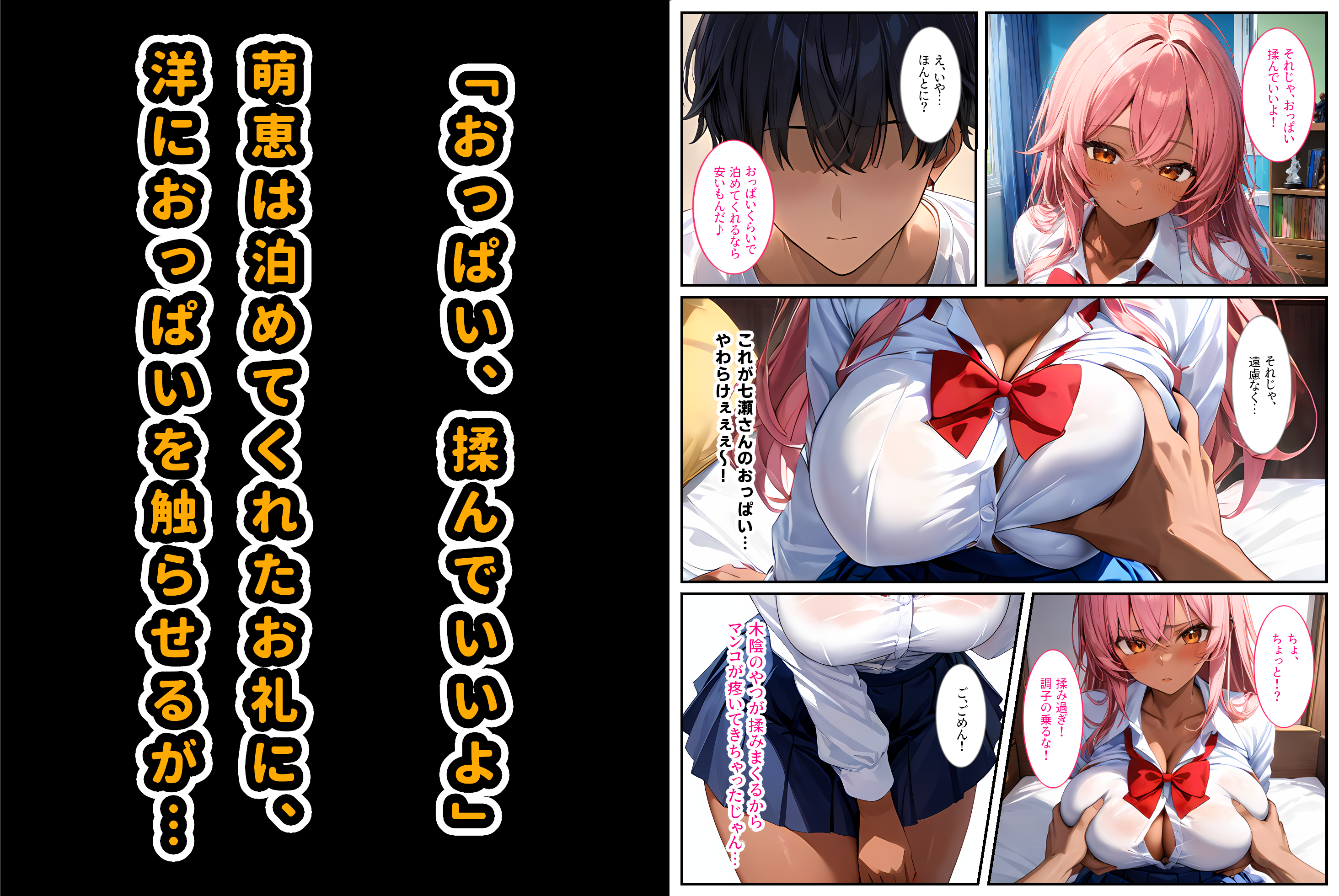 このギャルはオタクのちんぽに恋をする！ エロ漫画 サンプル画像 #4