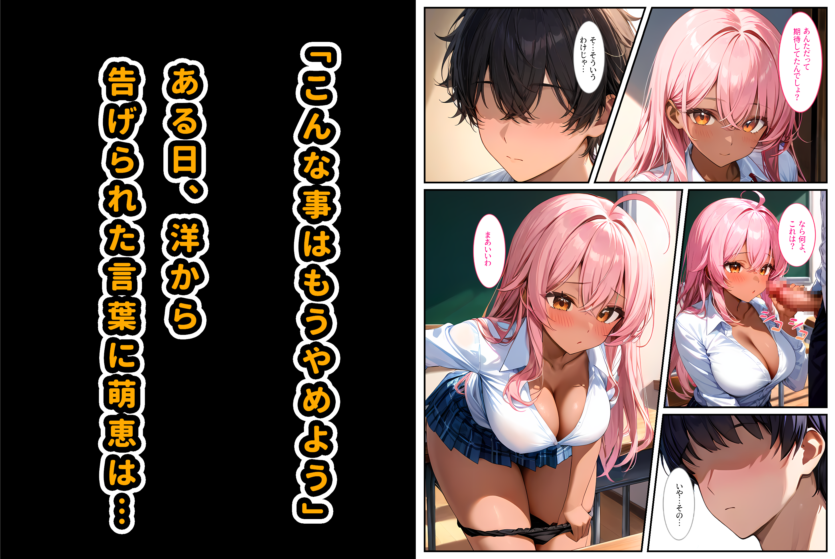 このギャルはオタクのちんぽに恋をする！ エロ漫画 サンプル画像 #8